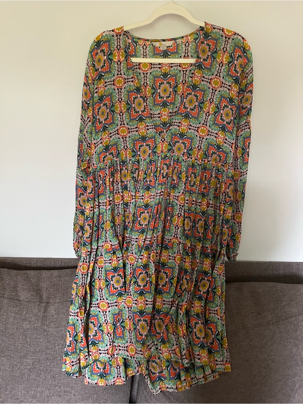 Boden Relaxed Tiered Beach Dress